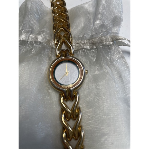 PAOLO GUCCI 770W GOLDTONE QUARTZ WATCH RARE VINTAGE AUTHENTIC House Of Gucci - Picture 2 of 11